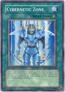 Cybernetic Zone - PTDN-EN052 - Common - Unlimited Edition x3 - Near Mint