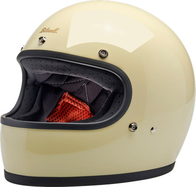BILTWELL HELMET GRINGO VINTAGE WHT XL 1002-102-505