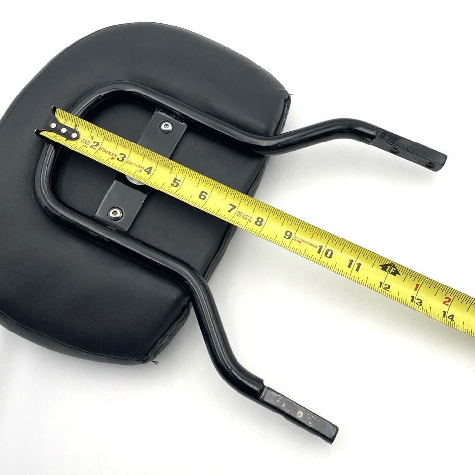 OEM Harley 07-17 Fatboy Medallion Sissy Bar canastilla vertical respaldo de pasajero Foto 4 de 4