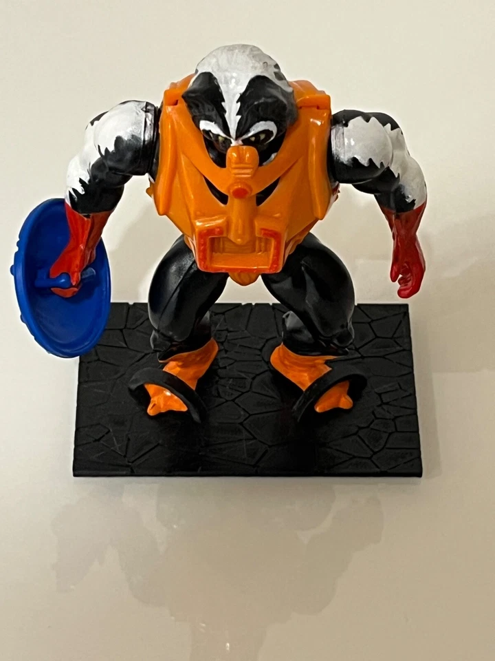 MARKENLOS Masters of the Universe (MotU) Display Stand schwarz Marmor für Vintage+Origins