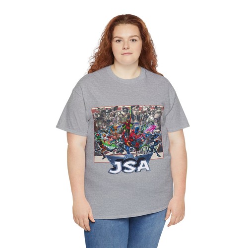 JSA T-Shirt - Dr Fate, Power Girl, Alan Scott, Jade, Mr Terrific, Stargirl - DC - Picture 15 of 65