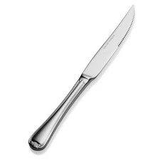 Bon Chef S915 Renoir Euro Solid Handle Steak Knife44; Pack of 12