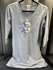 Disney Store Med. Grumpy Dwarf Sleeping Beauty 3/4 Sleeve Night Gown Sleep Shirt