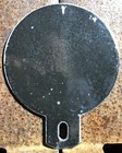 VINTAGE ￼￼TEXACO ETHYL GASOLINE STAR 5” PORCELAIN GAS OIL PLATE TAG TOPPER SIGN — photo 6