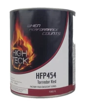 High Teck HFP 454 Ford FL Torredor Red Basecoat Automotive Paint Gallon