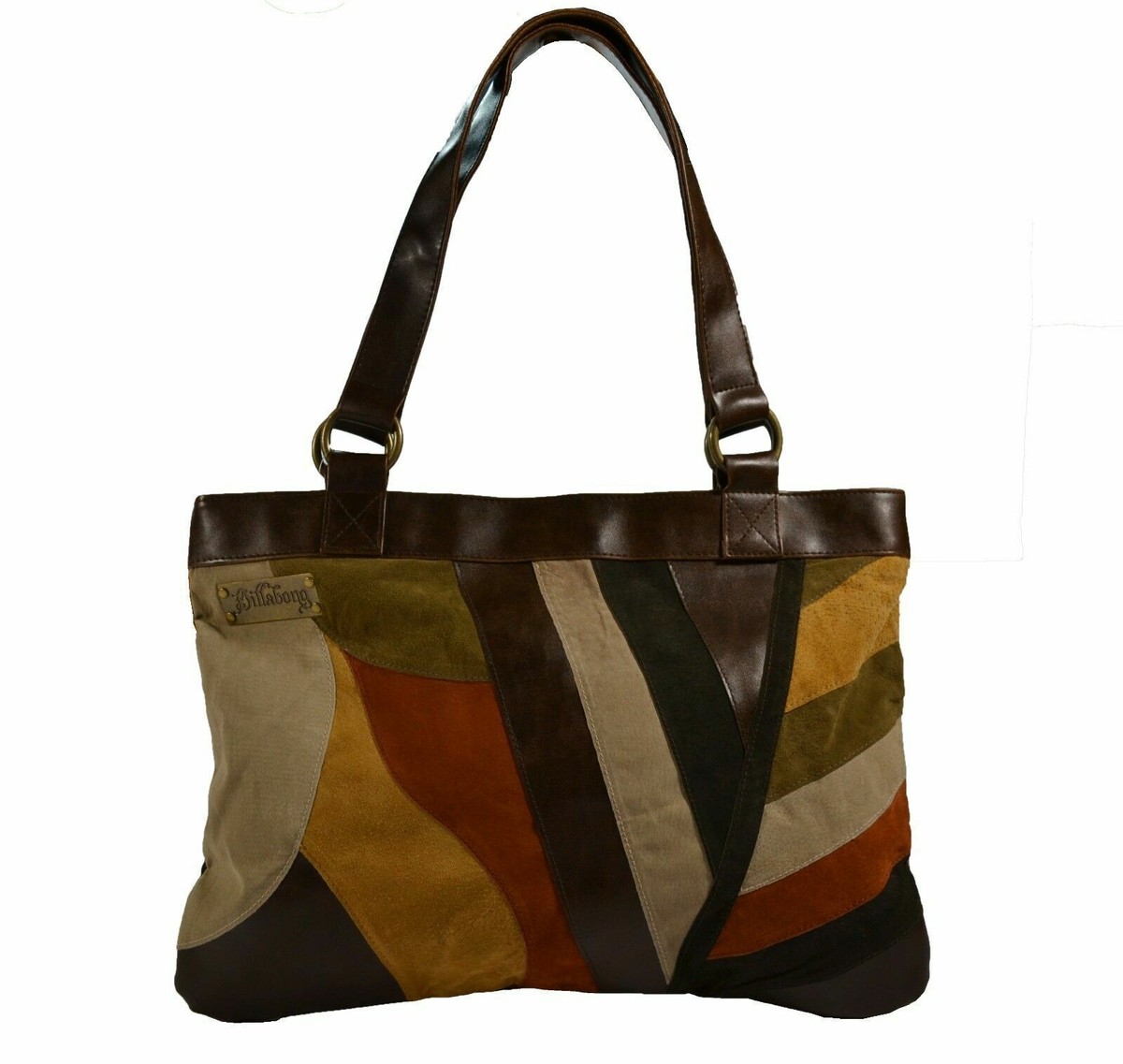 Leather Billabong Shoulder Handbag Brown Leather Billabong Toilet