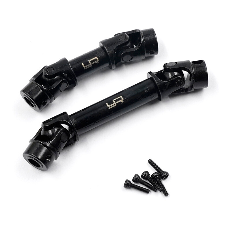Yeah-Racing TR4M-006BK HD Steel Center Drive Shaft Front & Rear Traxxas TRX-4M