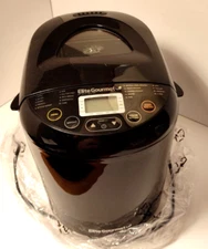 Elite Gourmet Maxi-Matic EBM8103B Programmable Bread Maker Machine, 3 Loaf 19 2