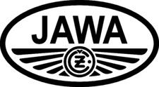 Jawa motorcycle tank decal stickers pair mx enduro trail road