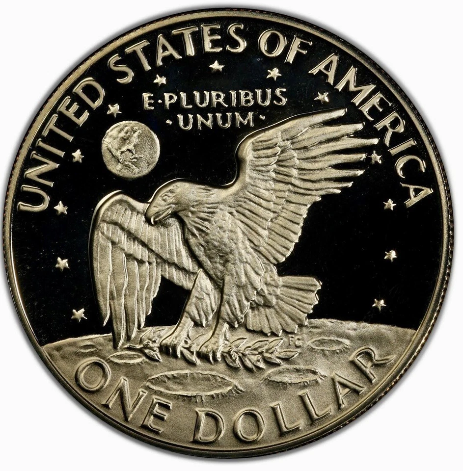 Eisenhower Dollar Coin Proof 1978 S PCGS PR 70 Deep Cameo Uncirculated $1 Coin - Image 2 of 4