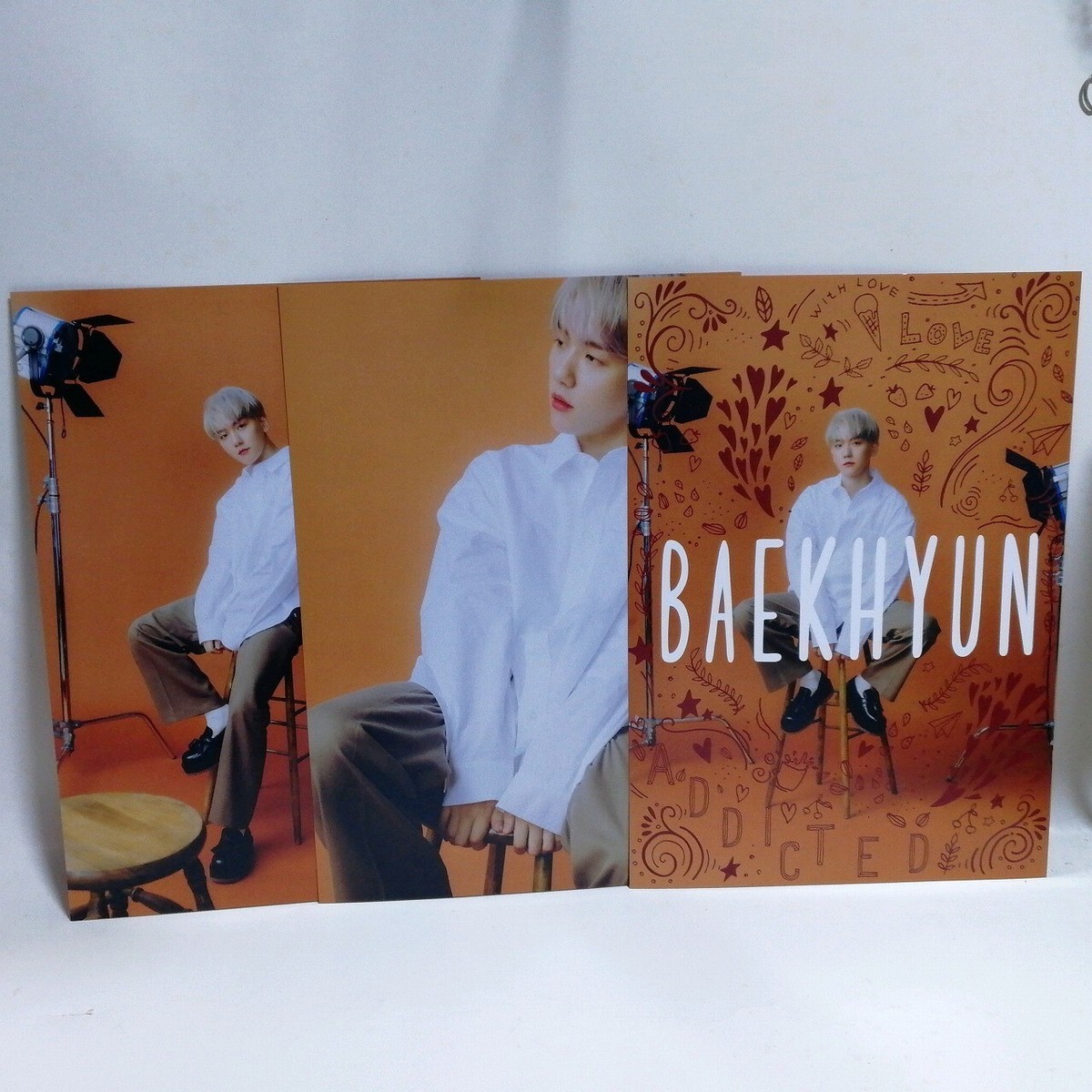 CD EXO BAEKHYUN Japan Album Addicted Ver. First Limited with