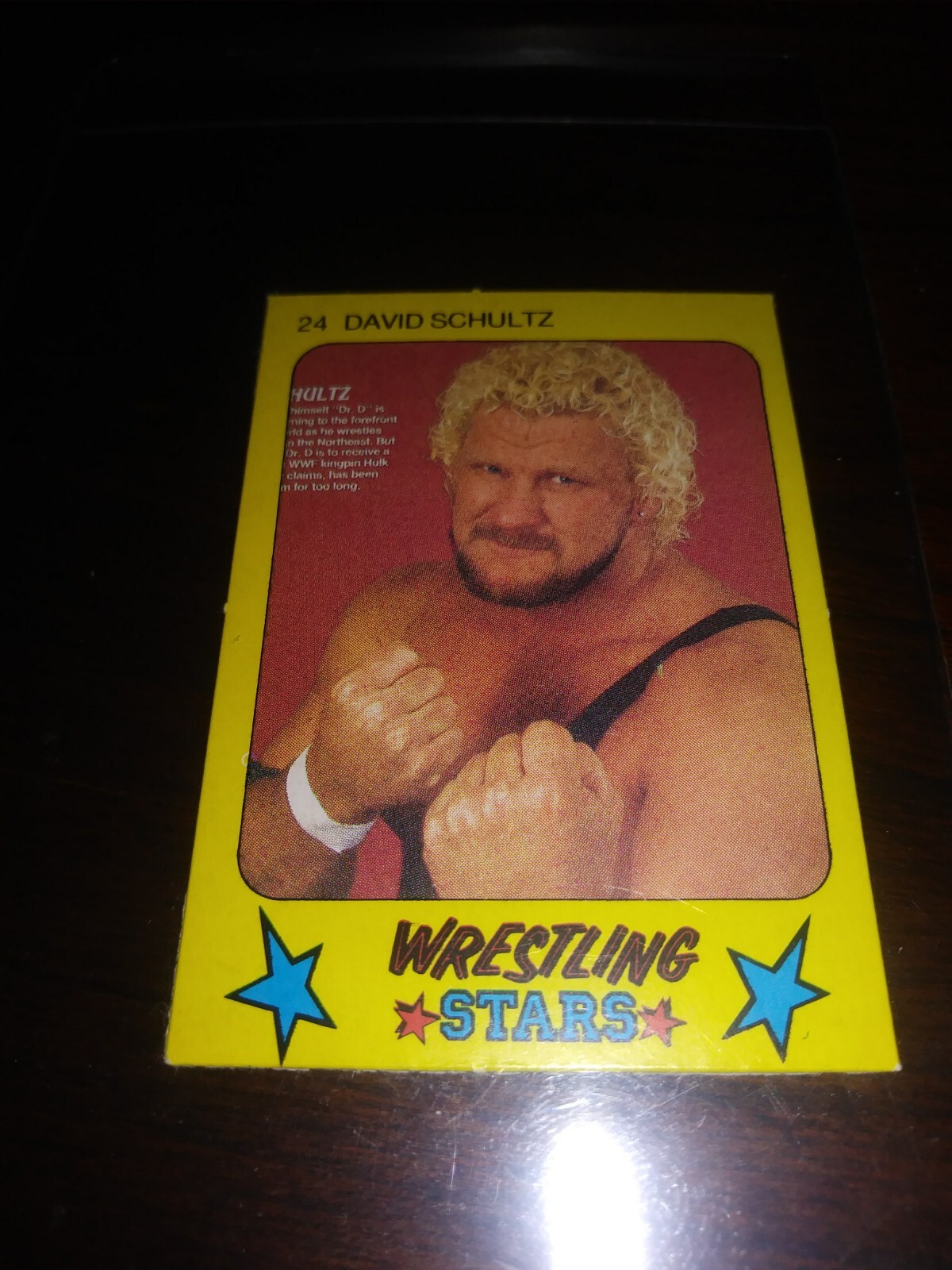 Dr D David Schultz 1986 Monty Gum Super Wrestling Stars Trading Card 24 Ebay Dr D David Schultz 1986 Monty Gum Super Wrestling Stars Trading Card 24 Ebay