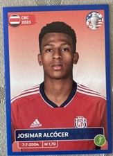 * BLUE PARALLEL *  Panini Copa America 2024 - Stickers CRC20 - Josimar Alcocer