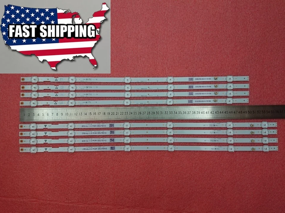 Faixa de luz de fundo LED para 55PFL4901/F7 55PFL5402/F7A 55PFL5601/F7 55W5S1P 55W6S1P - Imagem 2 de 4