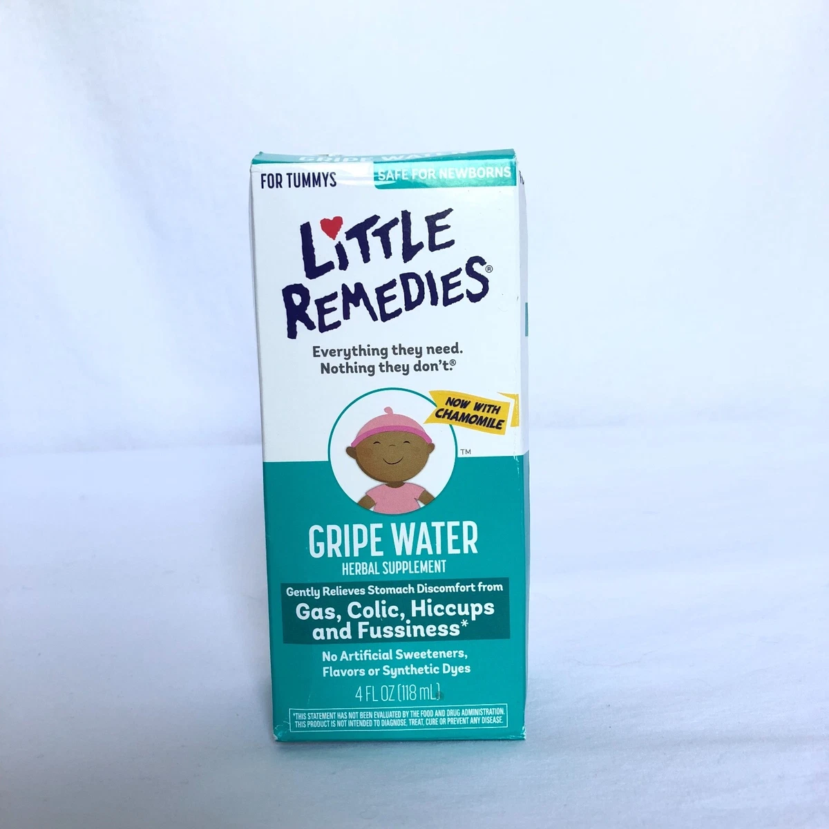 Little Remedies Gripe Water, Colic & Gas Relief, Safe for Newborns, 4 fl oz