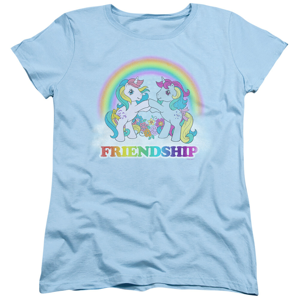 T shirt donna My Little Pony maglietta azzurra amicizia