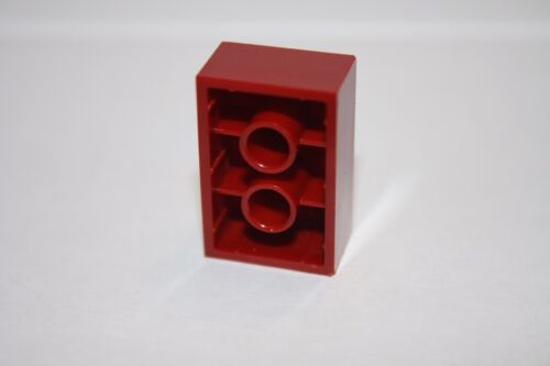 Lot of 4 LEGO 2x3x1 Dark Red Brick (Item # 3002) - Picture 4 of 6