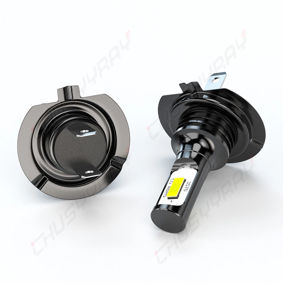 For Hyundai Sonata 2006 2007 2008 6X White LED Headlights + Fog Light Bulbs Kit - Image 4 of 4