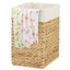 Handmade Rectangular Water Hyacinth Wicker Laundry Hamper with Lid ...