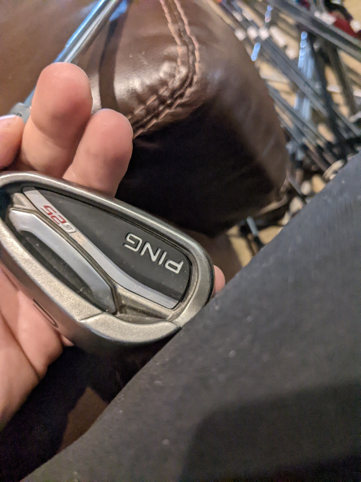 Good Right handed Ping G25 U wedge. black dot.n.s pro 850gh regular.utility eBay