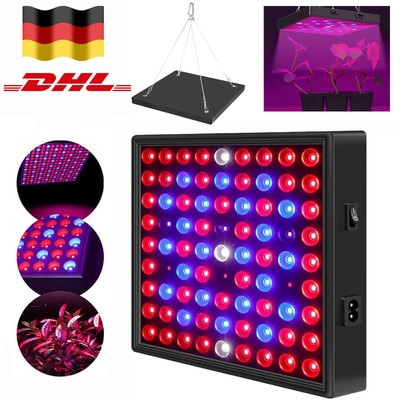 LED Pflanzenlampe Vollspektrum Grow Light Lamp Panel Pflanzenlicht Gewächshaus
