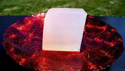 CLEAR TRANSPARENT ORGANIC GLYCERIN MELT POUR SOAP BASE by H&B Oils Center 2 LB