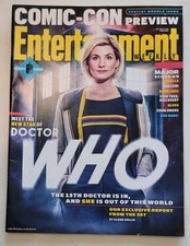 COMIC CON JODIE WHITTAKER DOCTOR WHO ENTERTAINMENT WEEKLY JULY 2018 NO LABEL