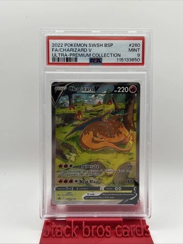 Charizard V SWSH260 SWSH: Sword & Shield Promo PSA 9
