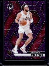 2024-25 Panini Mosaic Max Strus Fast Break Purple Mosaic #/50 Cavaliers