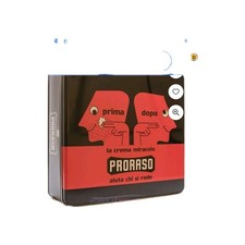 Proraso Shaving Kit Tin Box Gift Set Preshave Shaving Cream Aftershave