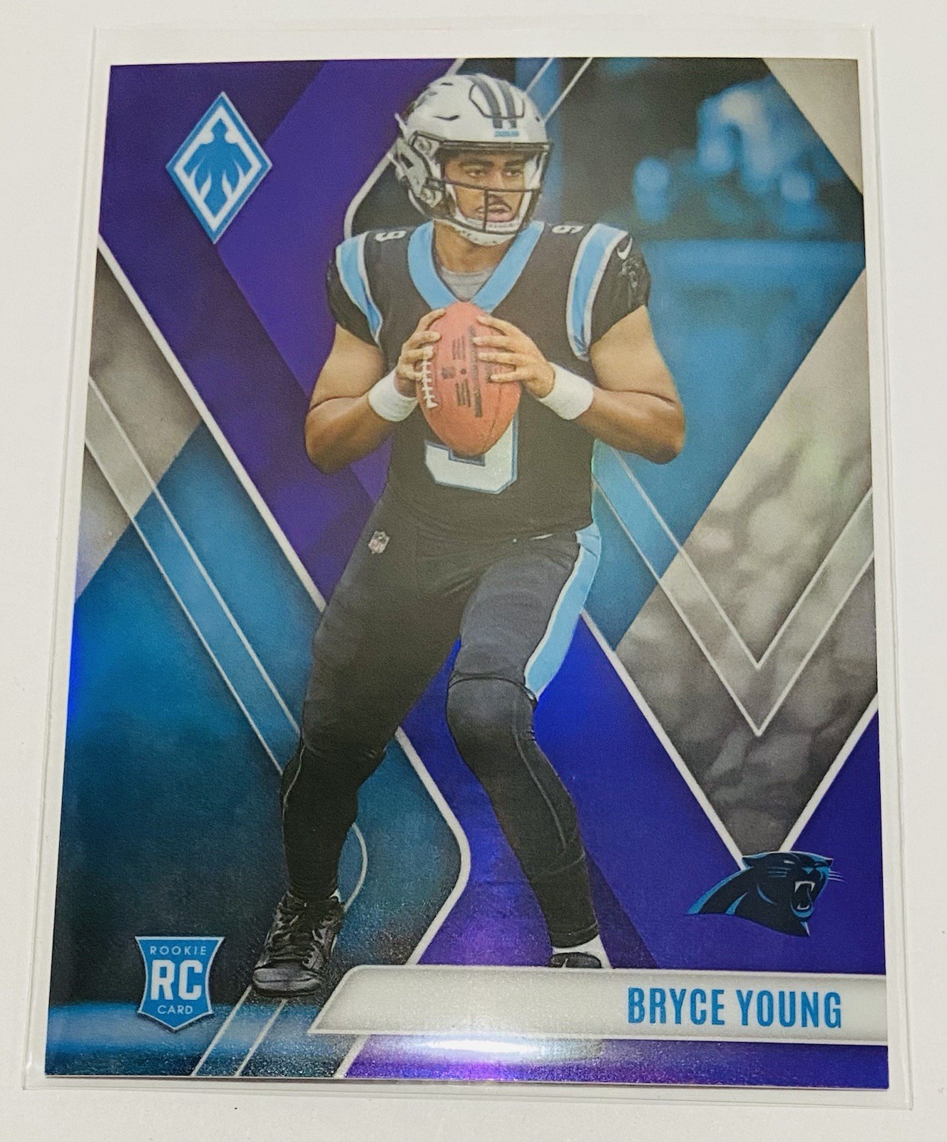 2023 Panini Phoenix Purple Prizm /125 Bryce Young Rookie RC #101 NFL Panthers