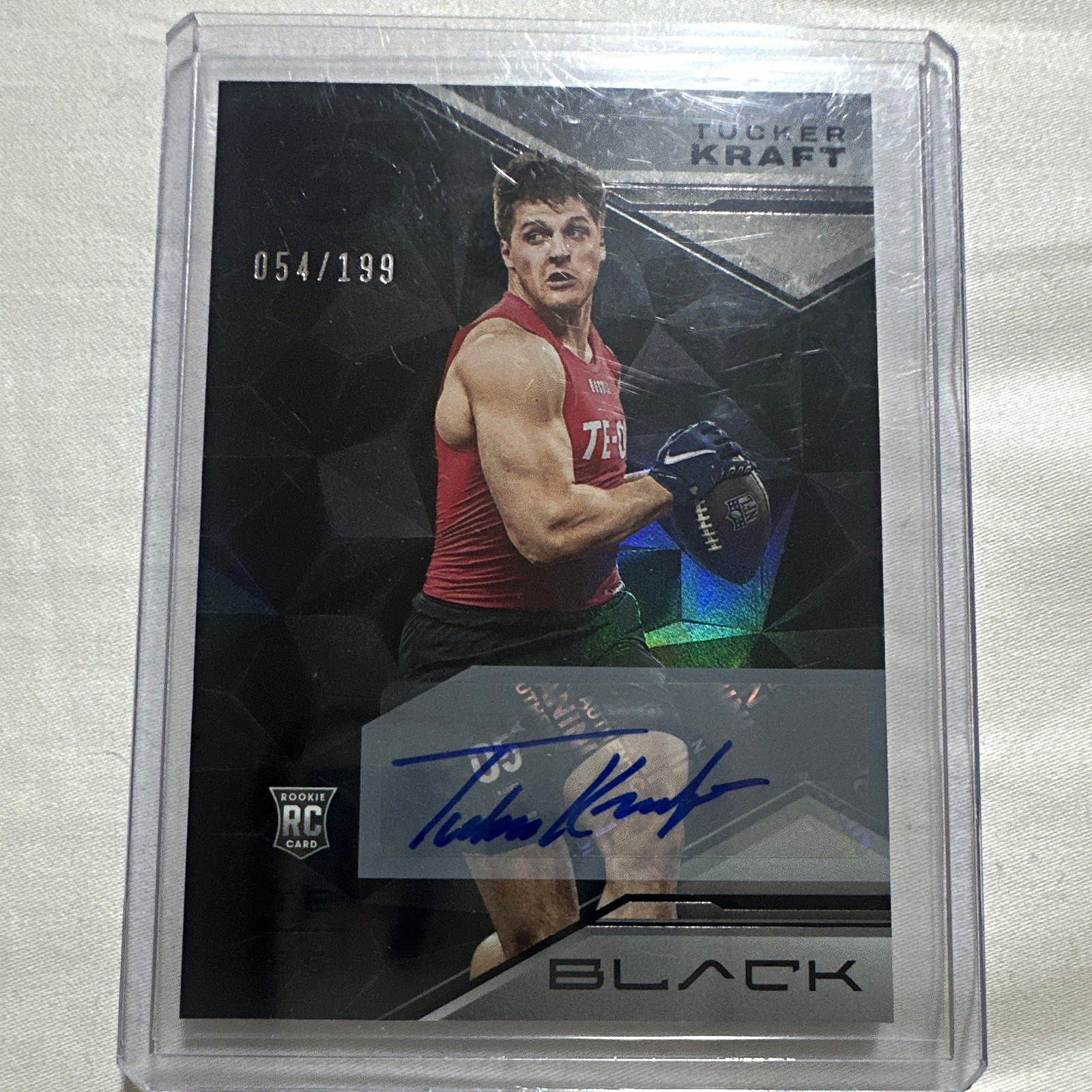 Tucker Kraft Panini Black #185 Autograph