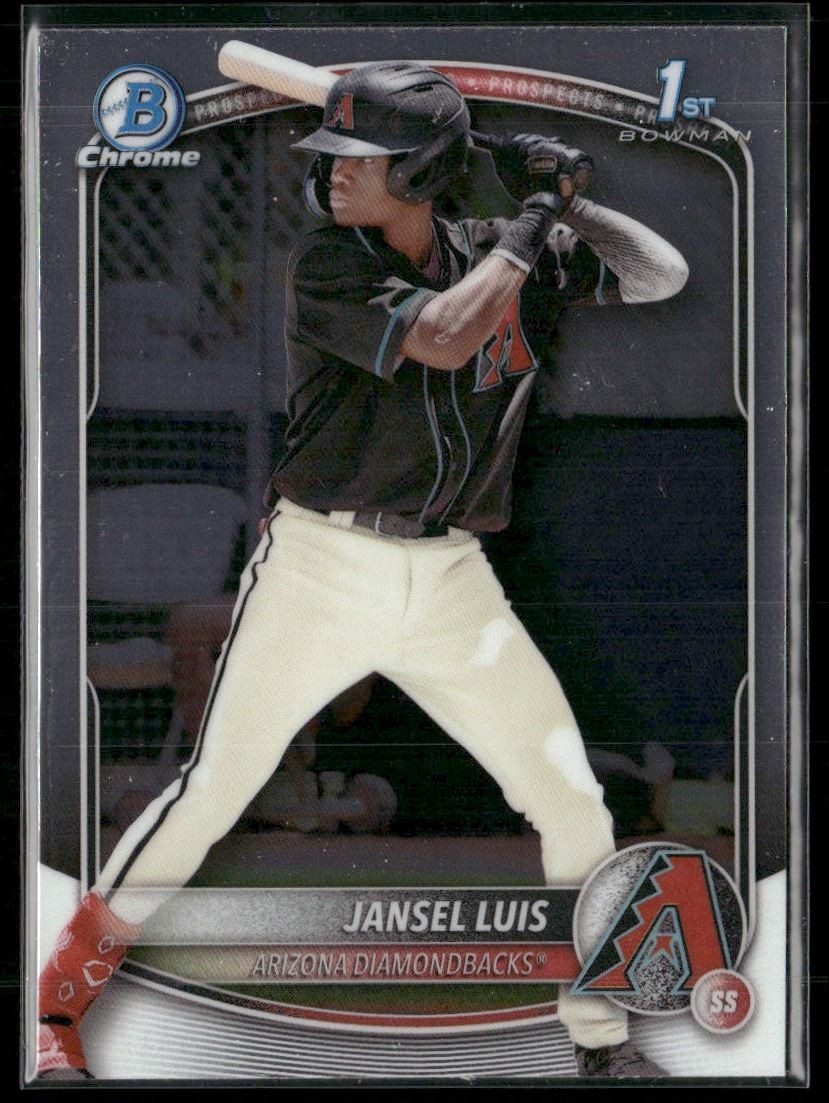 Jansel Luis 2025 Bowman Chrome Prospects Arizona Diamondbacks #BCP-84