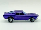 Hot Wheels Redline PURPLE HK Custom Mustang  MINT, LOOKS LIKE A BLISTER PULL!