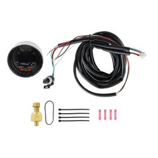 X-series Electronic Oil Fuel Pressure Gauge 0-100psi 0-7bar 30-0301 Black
