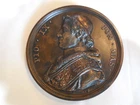 Vatican Pope Pius IX Medal in Memory of Amnesty 1846 82mm