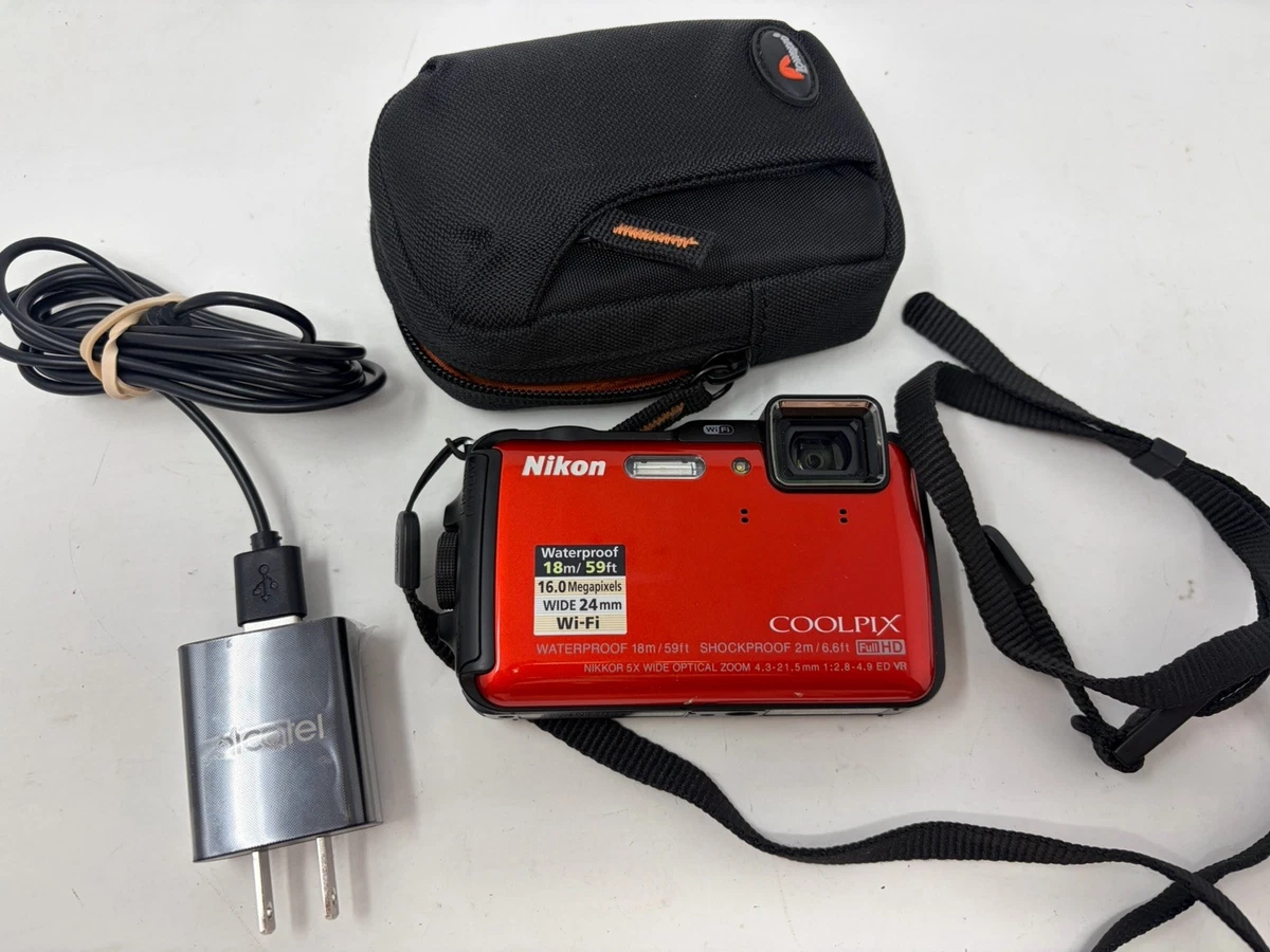 Nikon COOLPIX Nikon Coolpix AW120 3-9.9x Digital Cameras for sale