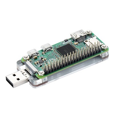 USB Dongle Expansion Board With Case For Raspberry Pi Zero/Zero 2 Module