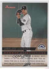 2010 Bowman Expectations Ubaldo Jimenez Tyler Matzek #BE12 1u6