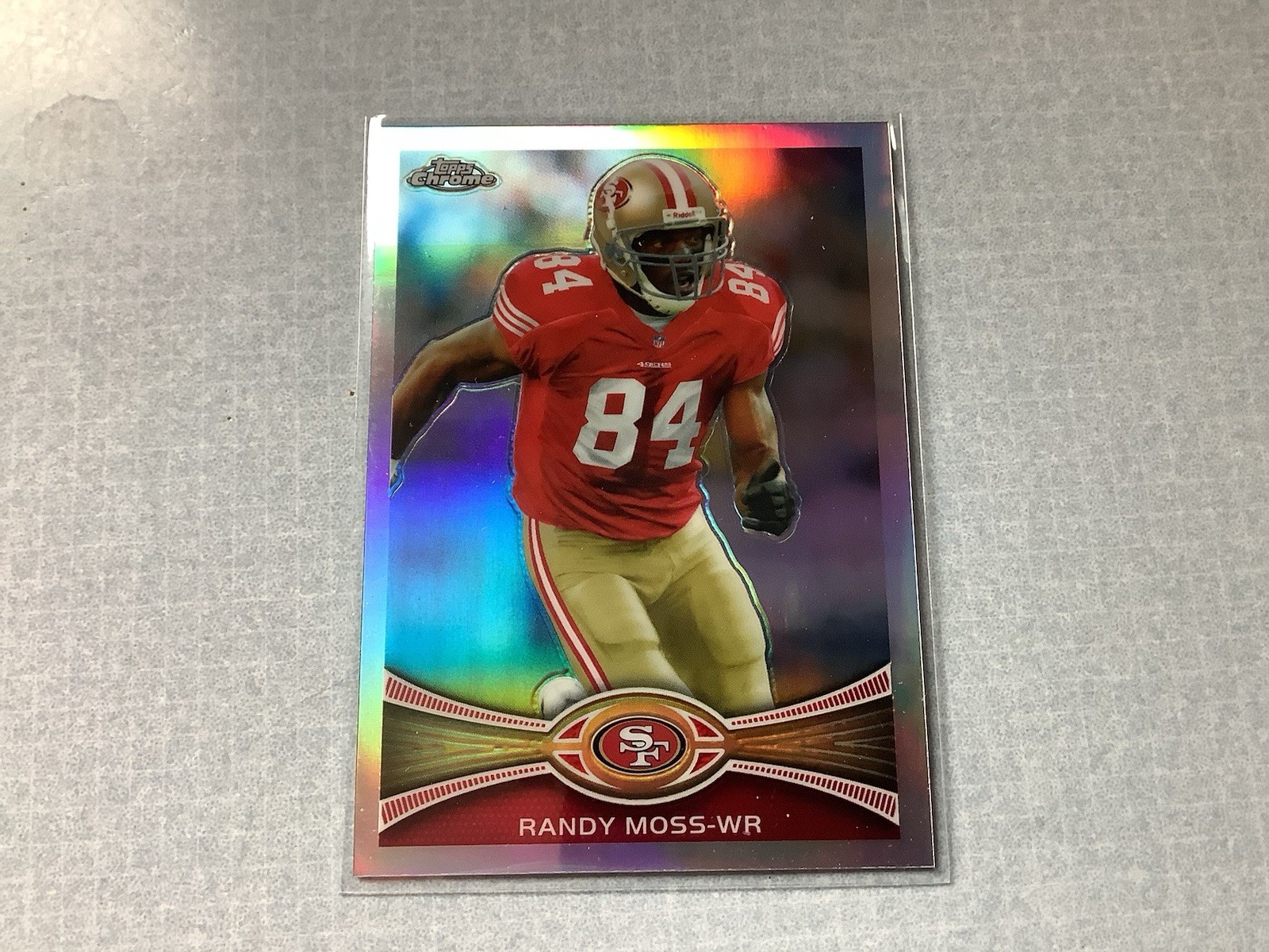 2012 Topps Chrome - Randy Moss #32 Refractor 49ers