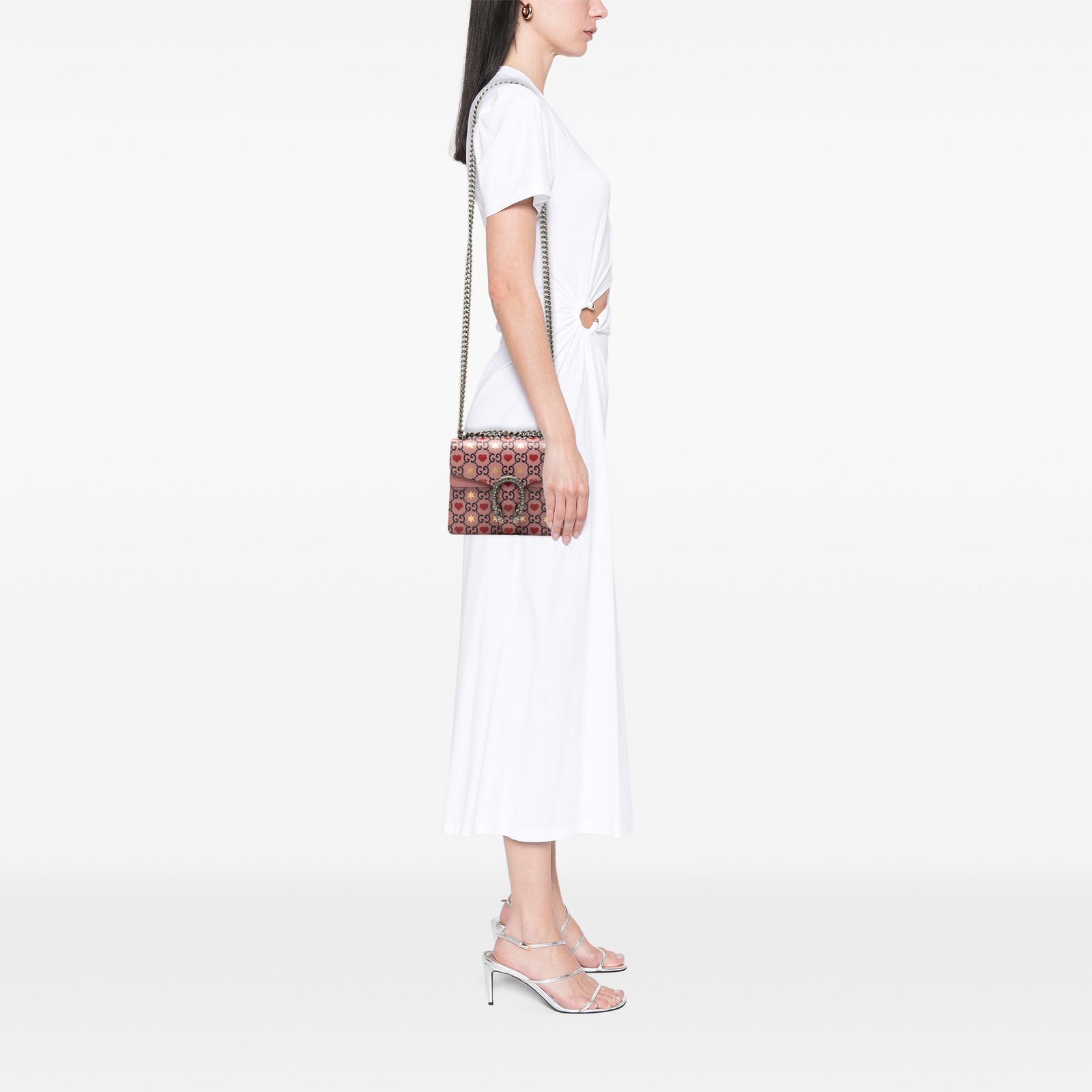 Authenticated Gucci Small Leather Valentines Day … - image 7