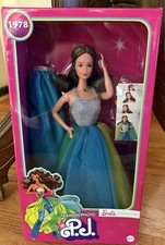 2023 Mattel Barbie FASHION PHOTO PJ Doll 1978 Reproduction HJX24 Gold Label NRFB