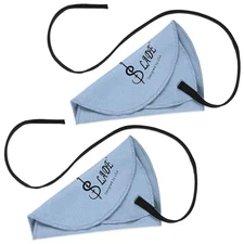 2PCS Clarinet Cleaning Cloth, Clarinet Cleaner for Inside Tube Suitable 