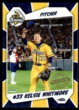2025 Kelsie Whitmore Choice Savannah Bananas Rookie Card