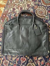 Coach x Lexus Foldover Black Leather Travel G...