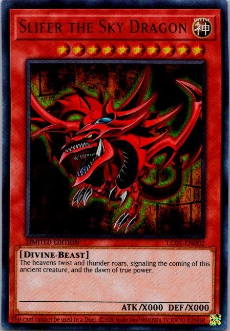 Slifer The Sky Dragon Yu-Gi-Oh! TCG Legendary Collection
