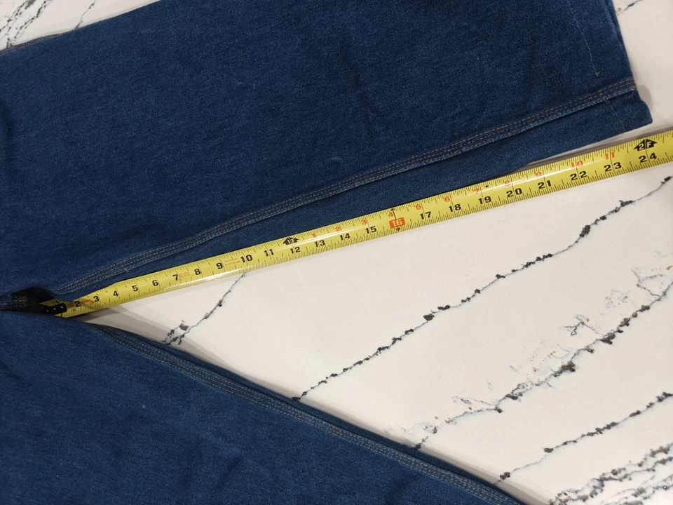 Jeans TYNDALE FR Resistente al Fuego Denim Pesado CAT2 Hombres Azul LIMPIO 34x32 Hecho en EE. UU. Foto 3 de 4