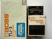 Boss TU-3 Chromatic Tuner Pedal (Boxed) | Tested - Fully Working |