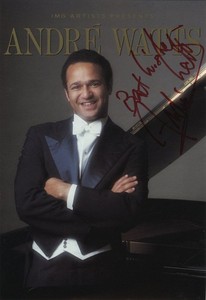 Andre Watts- Signed Flyer