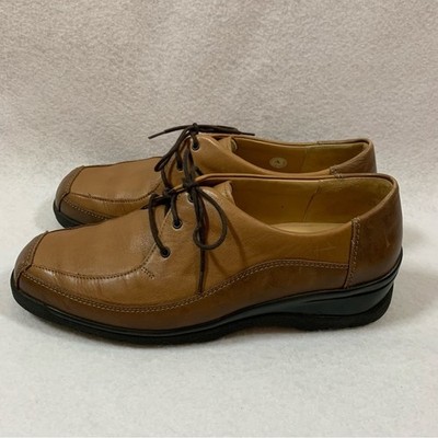 Solidas Heide Mens Leather Comfort Shoes Sz 6.5 J Wide Orthopedic Germany Cork